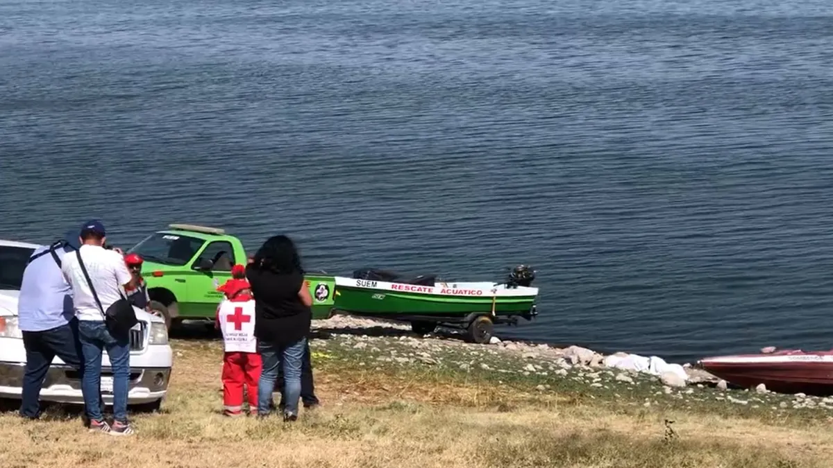 Encuentran cuerpo de Ángel “N”, luego de más de 20 horas de búsqueda en el Lago de Guadalupe