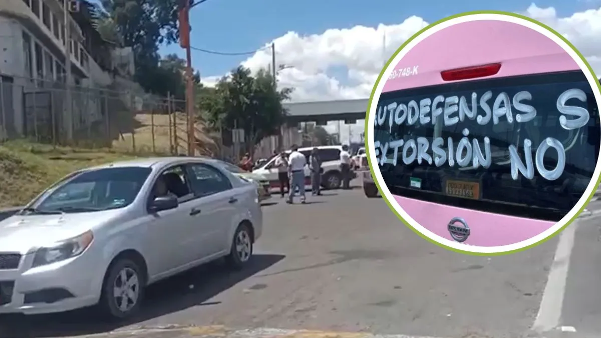 Edomex: Nuevo caso de extorsión revive a las "autodefensas del transporte"