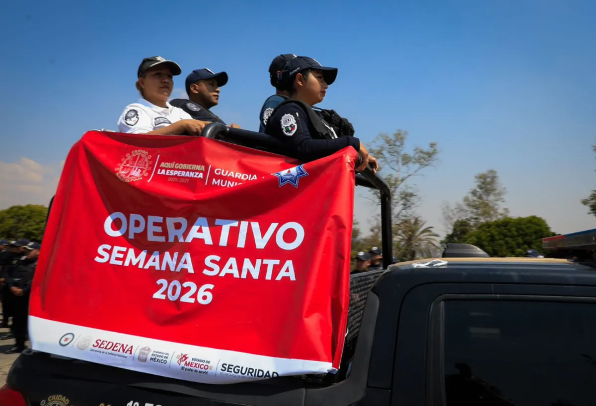 Guardia municipal de Naucalpan logra con coordinación saldo blanco en Semana Santa