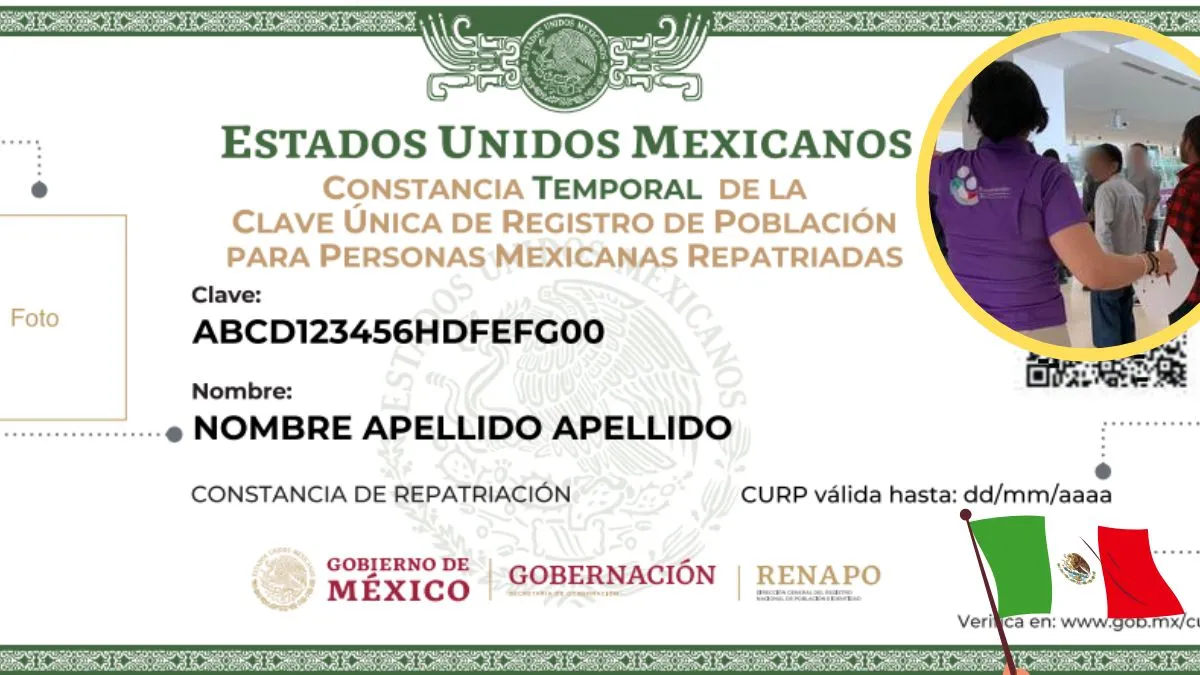 CURP Temporal para personas repatriadas; así puedes tramitarla en el Edomex y CDMX