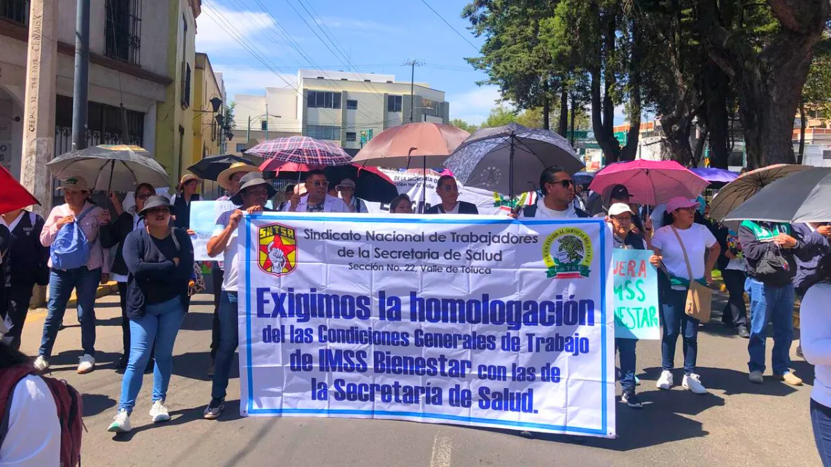 Trabajadores de Salud marcharán a el Zócalo el próximo 19 de noviembre
