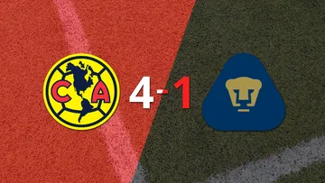 Club América se impone con un doblete de Alejandro Zendejas por el clásico Capitalino