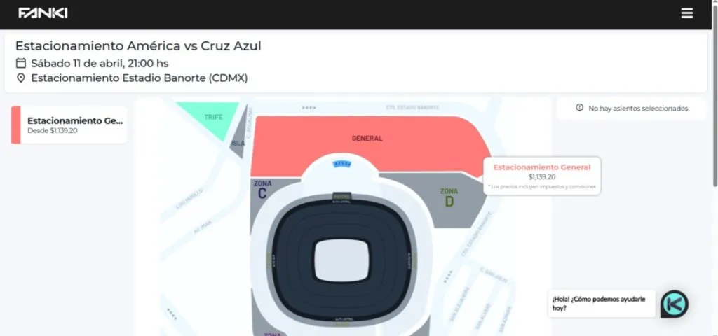 ¡Estacionamiento de más de mil pesos para el América vs Cruz Azul desata críticas!