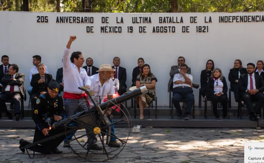 Conmemoran en Azcapotzalco 205 aniversario de la última batalla por la independencia