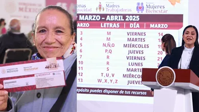 El depósito de la dispersión de apoyos de este periodo inició el 3 marzo de este 2025 y se extenderá hasta el 27 de marzo.