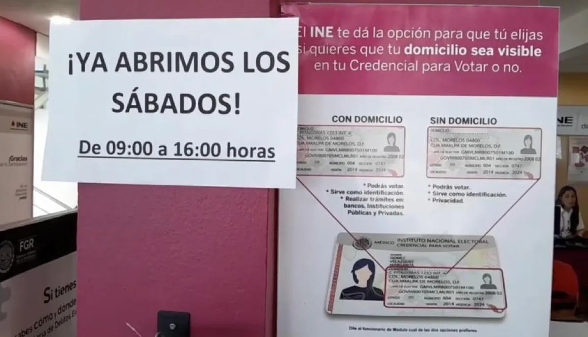 INE Edomex amplía horarios de atención