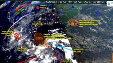 Clima en CDMX: ¿A qué hora lloverá este viernes 21 de junio?