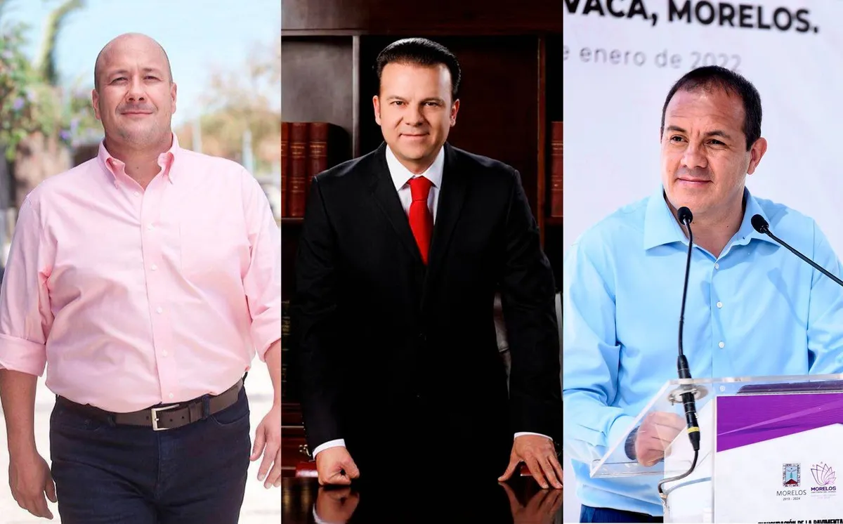 Esteban Villegas de Durango, Cuauhtémoc Blanco de Morelos y Enrique Alfaro de Jalisco, son los 3 gobernadores con peor aprobación del país en Agosto 2024