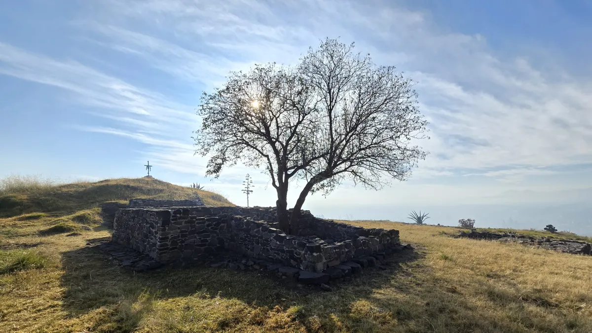 La desconocida zona arqueológica de Toluca