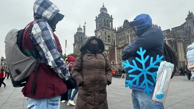 Pronóstico de temperatura con frío intenso y posibles heladas en CDMX y Edomex.