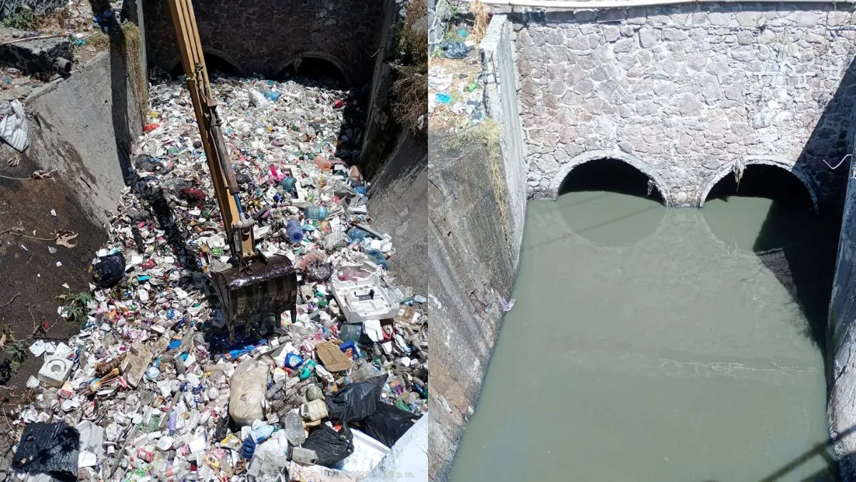 Ecatepec, Jaltenco y Tultitlán continúan la limpieza del Dren Cartagena