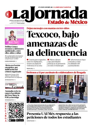 La Jornada Edomex | 21 de agosto de 2025