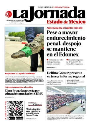 La Jornada Edomex | 26 de septiembre de 2025