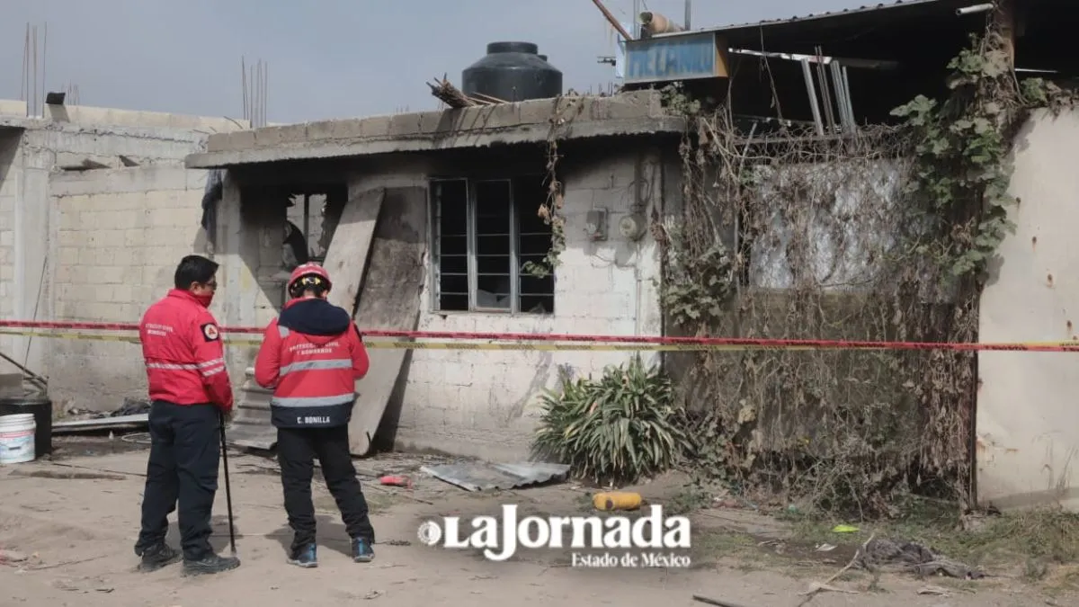 Explosión en domicilio de Toluca deja un lesionado