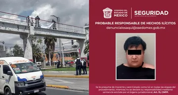 Chimalhuacán: Detienen a sujeto responsable de colocar lona con amenazas