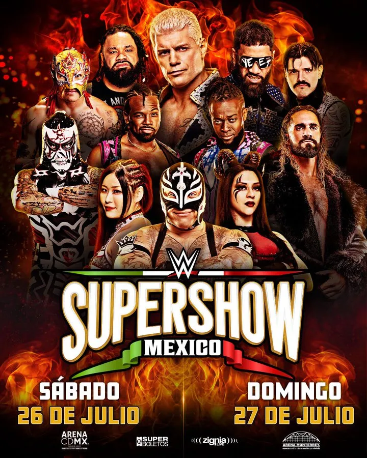 WWE anuncia precios para su show en CDMX