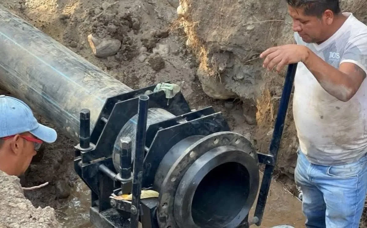 Amecameca: detectan fuga de agua de deshielo