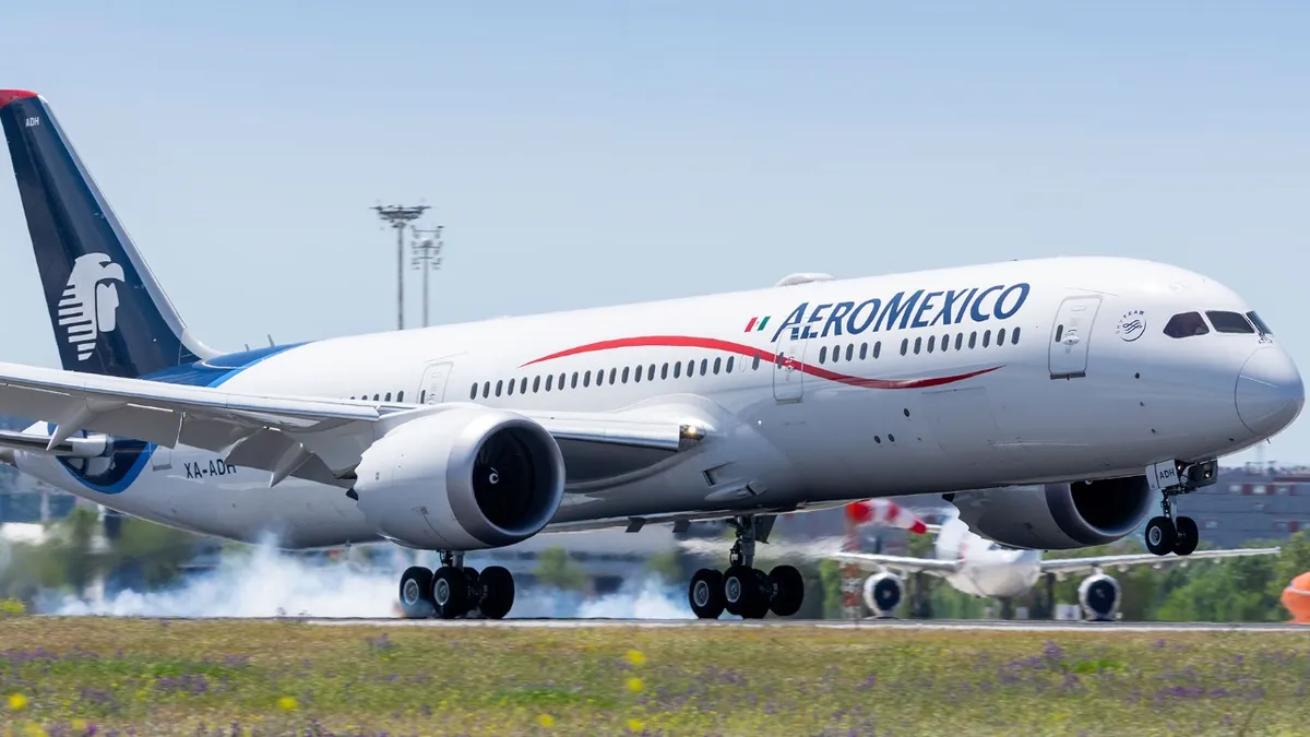 Aeroméxico amplía su red en México con nuevas rutas a Barcelona y París