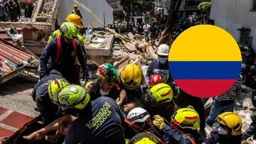 Terremoto en Colombia suma más de 300 personas rescatadas