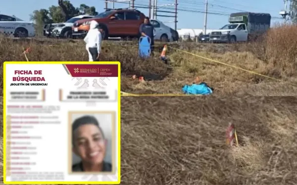 El pasado 11 de noviembre, la Comisión de Búsqueda de Personas de Hidalgo emitió una ficha para localizar a Francisco Javier, joven que fue hallado este lunes sin vida sobre la autopista México-Pachuca.