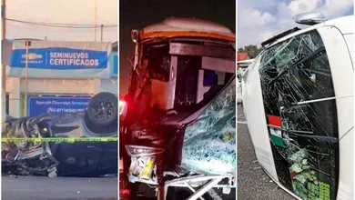 Accidentes en la autopista México–Pachuca en 2025: choques, volcaduras y siniestros con muertos y heridos en distintos tramos carreteros.