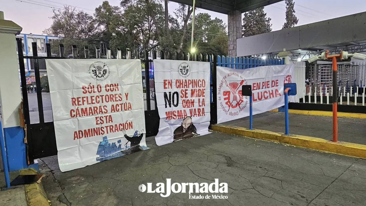 Sindicato de Chapingo rechaza oferta y mantienen huelga