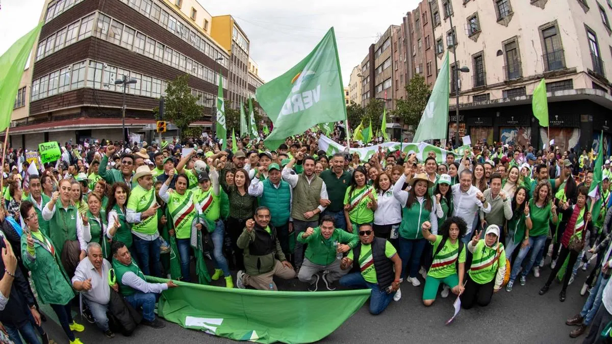 PVEM va por el millón de votos para el 2027