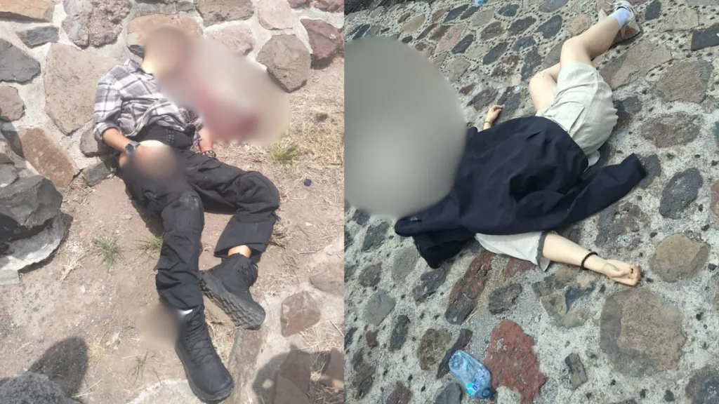 Autoridades aseguran arma, casquillos y cuchillo tras ataque en Teotihuacán