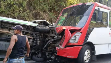 Accidente en la carretera Santiago Tianguistenco–Chalma