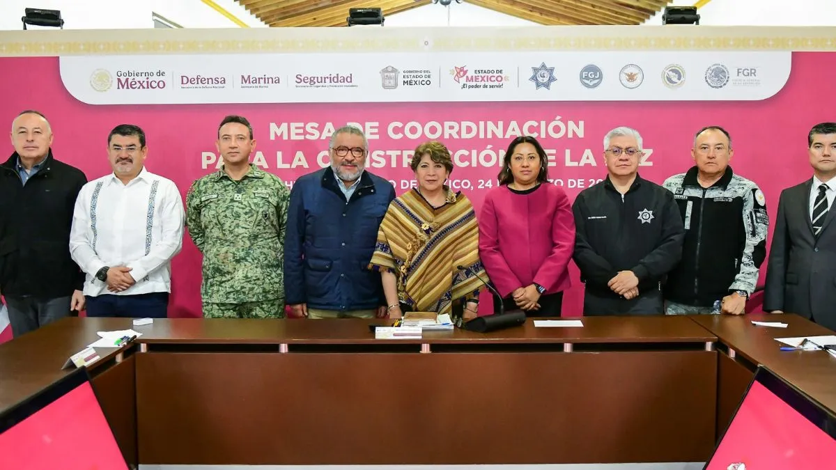 Delfina Gómez Álvarez coordina encuentro de la “Estrategia Operativa Oriente”
