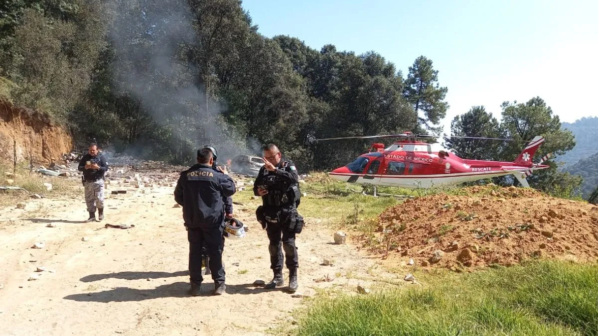 GEM atendió explosión de polvorín que dejó como saldo un muerto