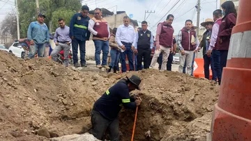 Semov inicia repavimentación del Camino Viejo a Texcoco