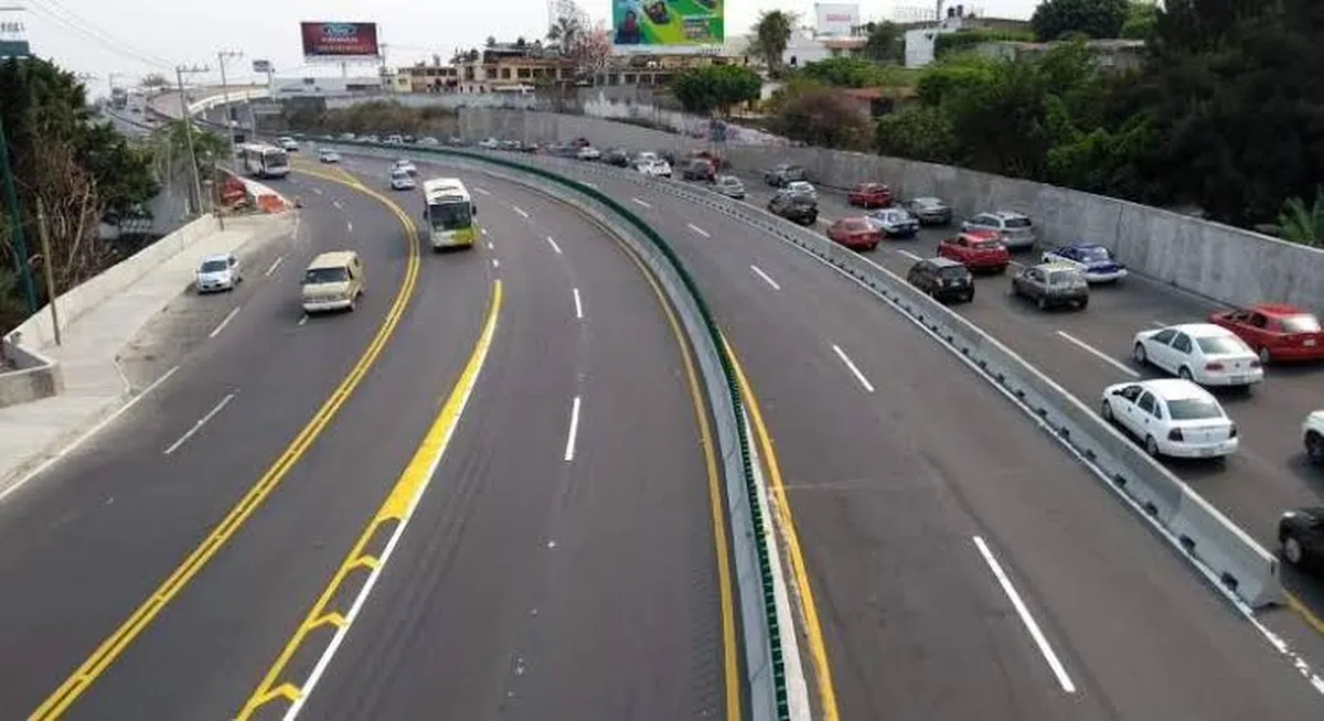 Cuernavaca-Acapulco: Tramo de la autopista cerrará temporalmente por obras