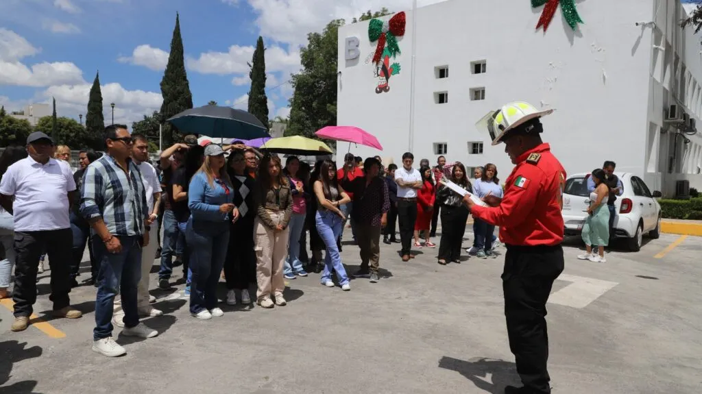 Gobierno de Cuautitlán participó en el Segundo Simulacro Nacional 2025