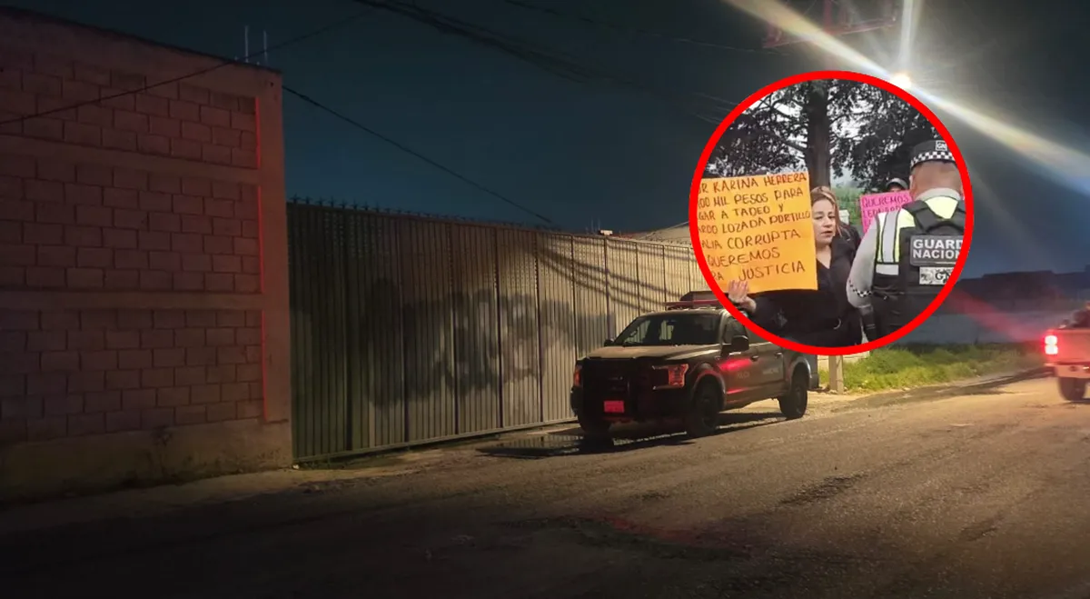 Familiares de “El Teniente” bloquean la México-Cuautla
