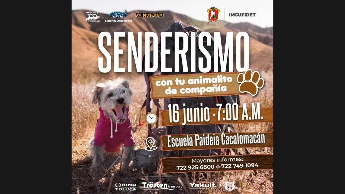 En Toluca ya puedes hacer senderismo con tus mascotas