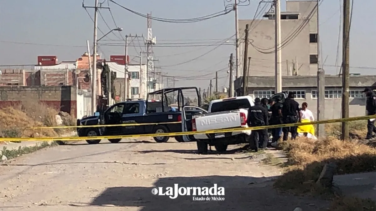 Hombre fue asesinado a balazos en Santa María Totoltepec, en Toluca