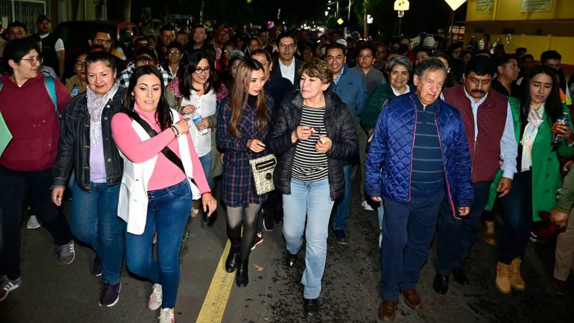 Texcoco: Delfina Gómez inaugura vialidad en beneficio de 45 mil habitantes