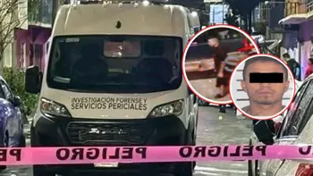 Policías detuvieron a los responsables del homicidio en Iztacalco tras intentar huir a bordo de un auto deportivo.
