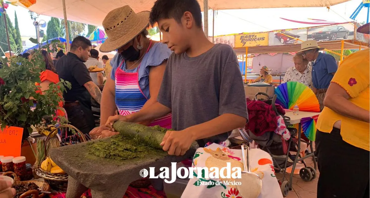 Acolman: Celebran riqueza gastronómica de Chipiltepec
