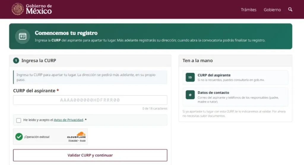 ¡Así puedes hacer tu pre registro al Bachillerato Margarita Maza en Edomex!