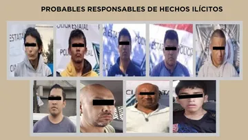 Estarían presuntamente involucrados en robos a tiendas de conveniencia y a un cajero automático.