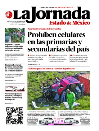 Jornada Edomex | 22 de septiembre de 2026