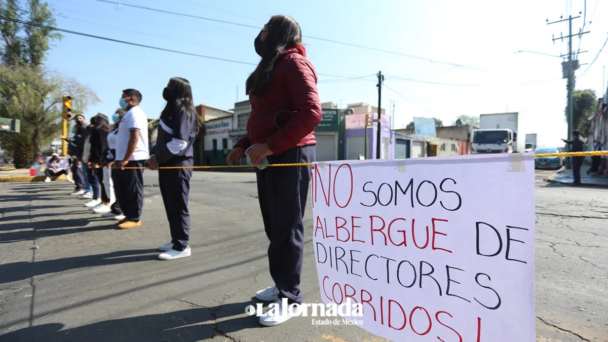 Investigarán a director de la Normal no.1 en Toluca tras paro de alumnos