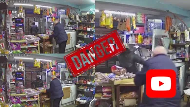 Violento asalto en tienda de Pachuca deja a adulto mayor herido tras ataque con cuchillo.