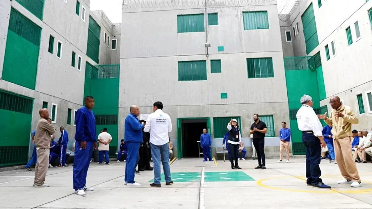 CODHEM verifica atención a personas con enfermedades mentales en Penal de Neza Norte