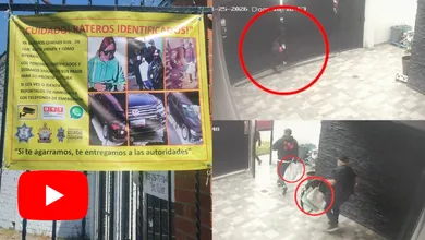 Cámaras de seguridad captan el momento exacto en que falsos repartidores irrumpen en una casa de Neza mientras un niño se ocultaba.