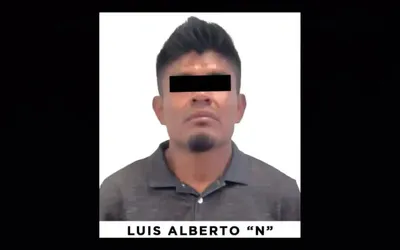 Luis Alberto “N” fue detenido e ingresado a un penal de la región, donde quedó a disposición de la autoridad judicial.