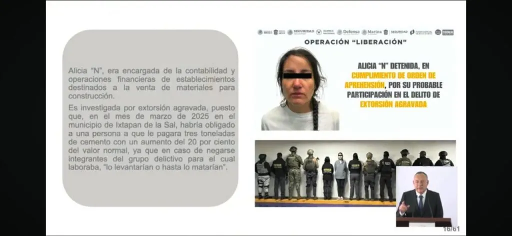 Revelan impactantes resultados de la “Operación Liberación” en el sur del Edomex