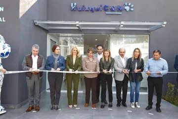 Delfina Gómez y la alcaldesa Romina Contreras inauguran Centro de Atención Canina en Huixquilucan